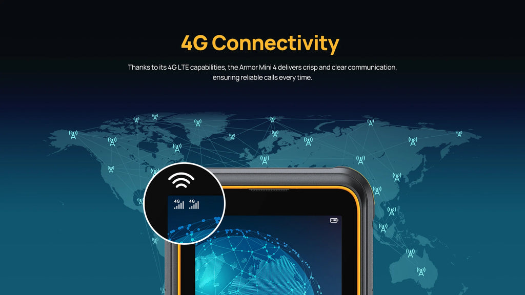 Ulefone Armor Mini 4 Rugged 64MB RAM 128MB ROM 2.8 inch Unisoc T117 2MP Rear Camera 2100mAh Battery 4G Global Version