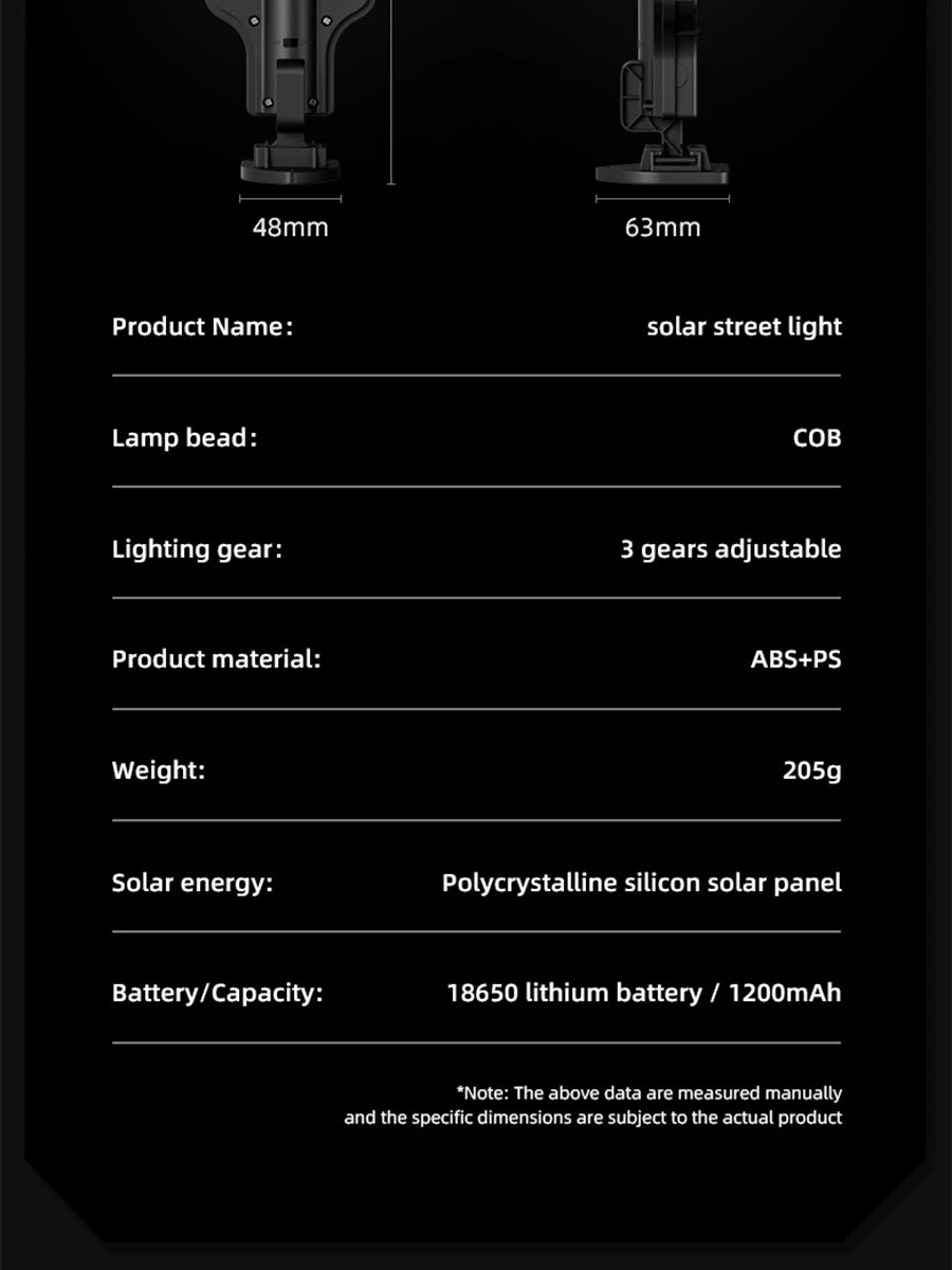 Solar Outdoor LED Wall Light Human Body Motion Sensor 3 Modes IP65 Waterproof Solar Garden Lamp Auto Charging Waterproof Outdoor Street Lantern for Yard Courtyard Garage Terrace Patio Home Exterior Decor Security Night Light
