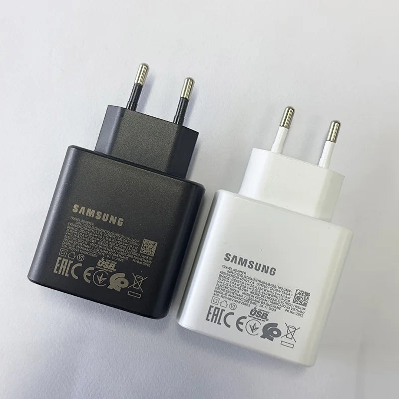 Samsung 45W USB-C Fast Charger for Galaxy S24 S25 Series Tidesmit