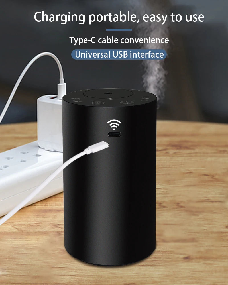 Portable Car Aroma Diffusers  APP Connected Fragrance Smell Distributor Suitable for Office Home Car Fragrance Diffusers