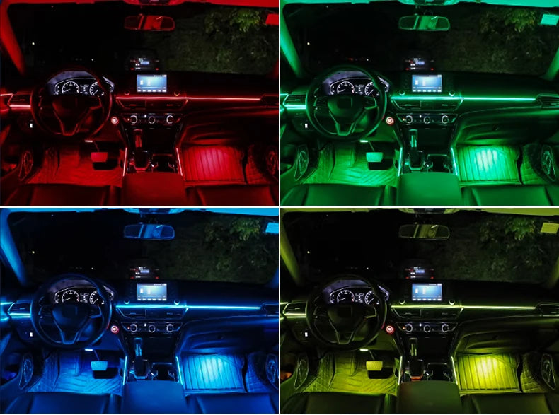 Car Ambient Lighting RGB LED Symphony Atmosphere Lamp by Tidesmit Tidesmit