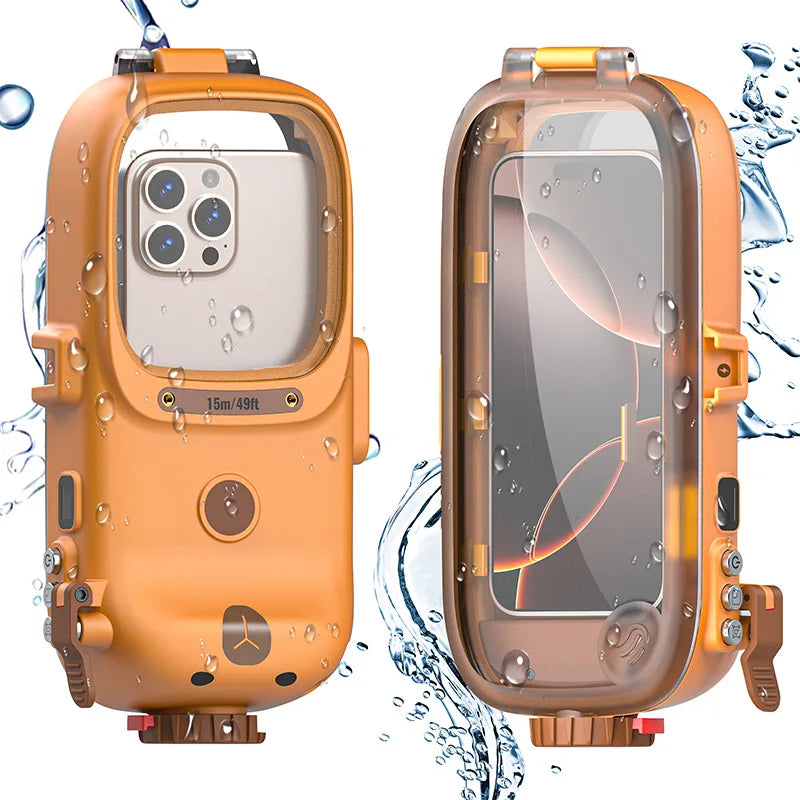 Universal IP68 Waterproof Phone Case - Military-Grade Underwater Shield b China Mainland Tidesmit