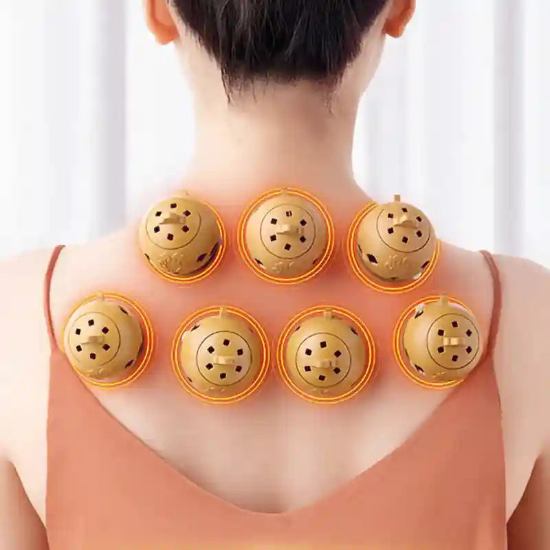 Portable Thermal Moxibustion Pot for Targeted Muscle Relief - Tidesmit Massage Roller Tidesmit