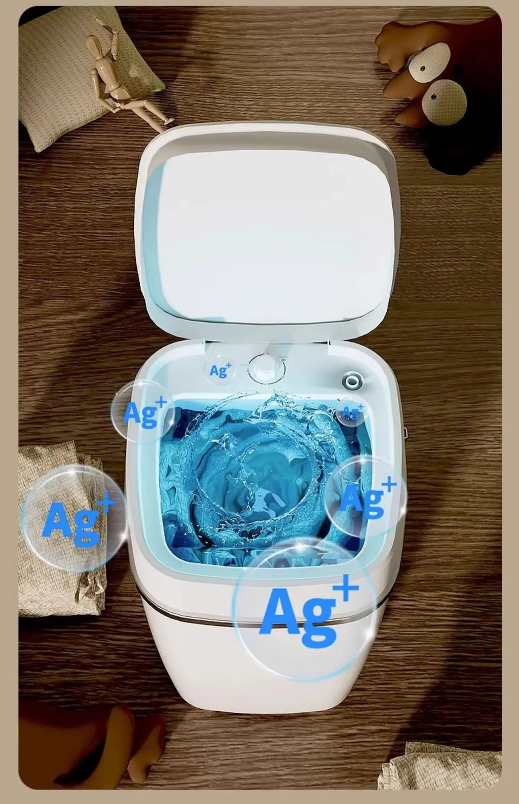 Tidesmit Mini Household Washing Machine 220V 300W