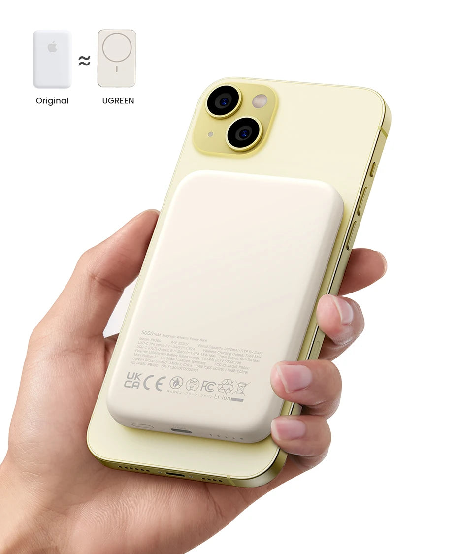 10000mAh Magnetic Portable Charger with Fast PD Power Delivery Tidesmit