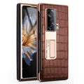 Honor Magic Vs 5G Case | Genuine Leather Shock-Absorbing Cover Brown China Mainland Tidesmit