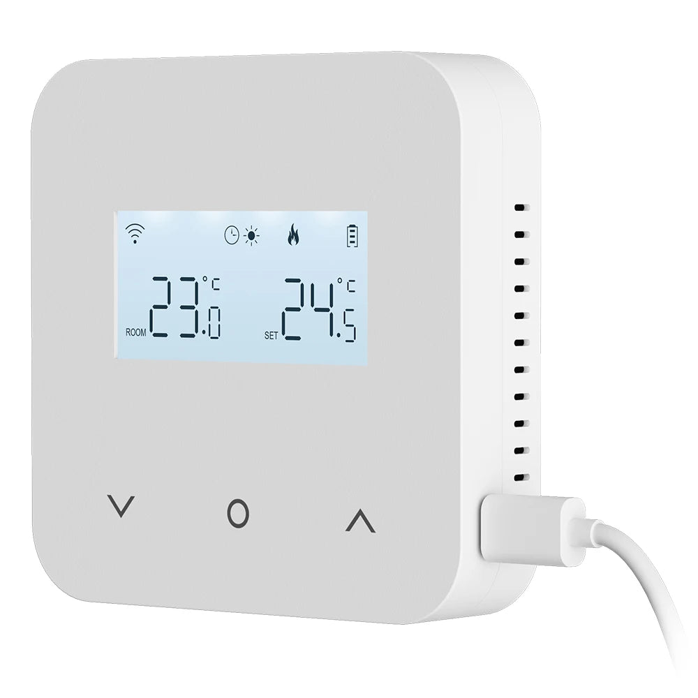 WiFi/Zigbee Thermostat for Boiler Smart Tuya Programmable Heating/Cooling Temperature Controller Alexa Google Home