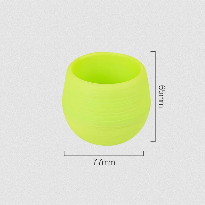 Flower Pot Set Plastic Color Breathable Mini Gardening Plant Tools Household Balcony Desktop Greenery Succulent Flowerpot