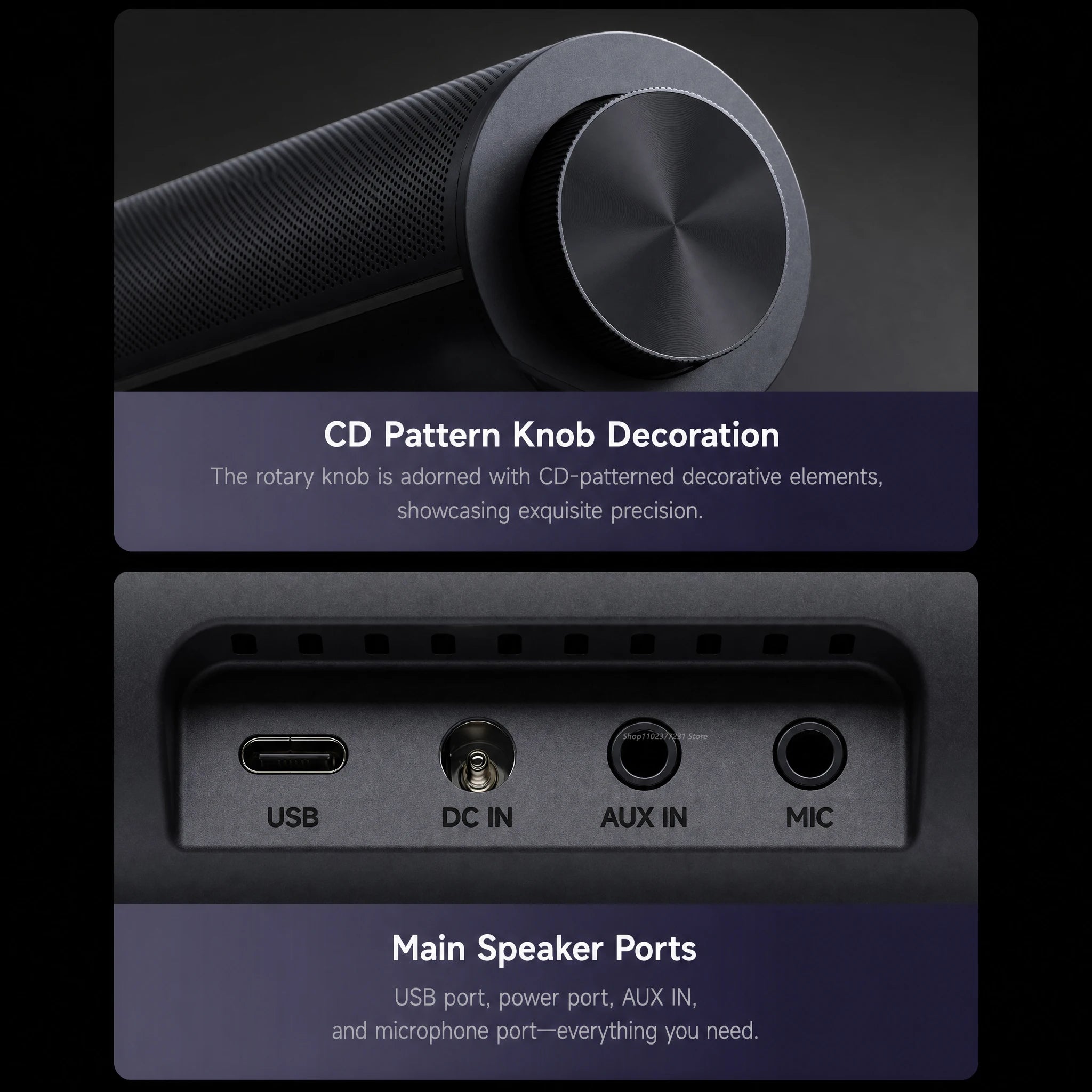NEW Mijia REDMI Computer Speaker 2 Pro Four-Unit Two-Channel Stereo RGB Ambient Light Bluetooth 5.0 Built-in Microphone