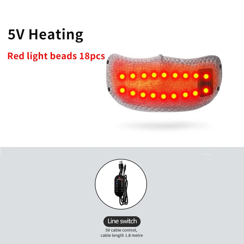 Electric Nasal Massager for Sinus Relief - Heat Therapy & Massage Massage Cushion 5V-Heating 1 Tidesmit