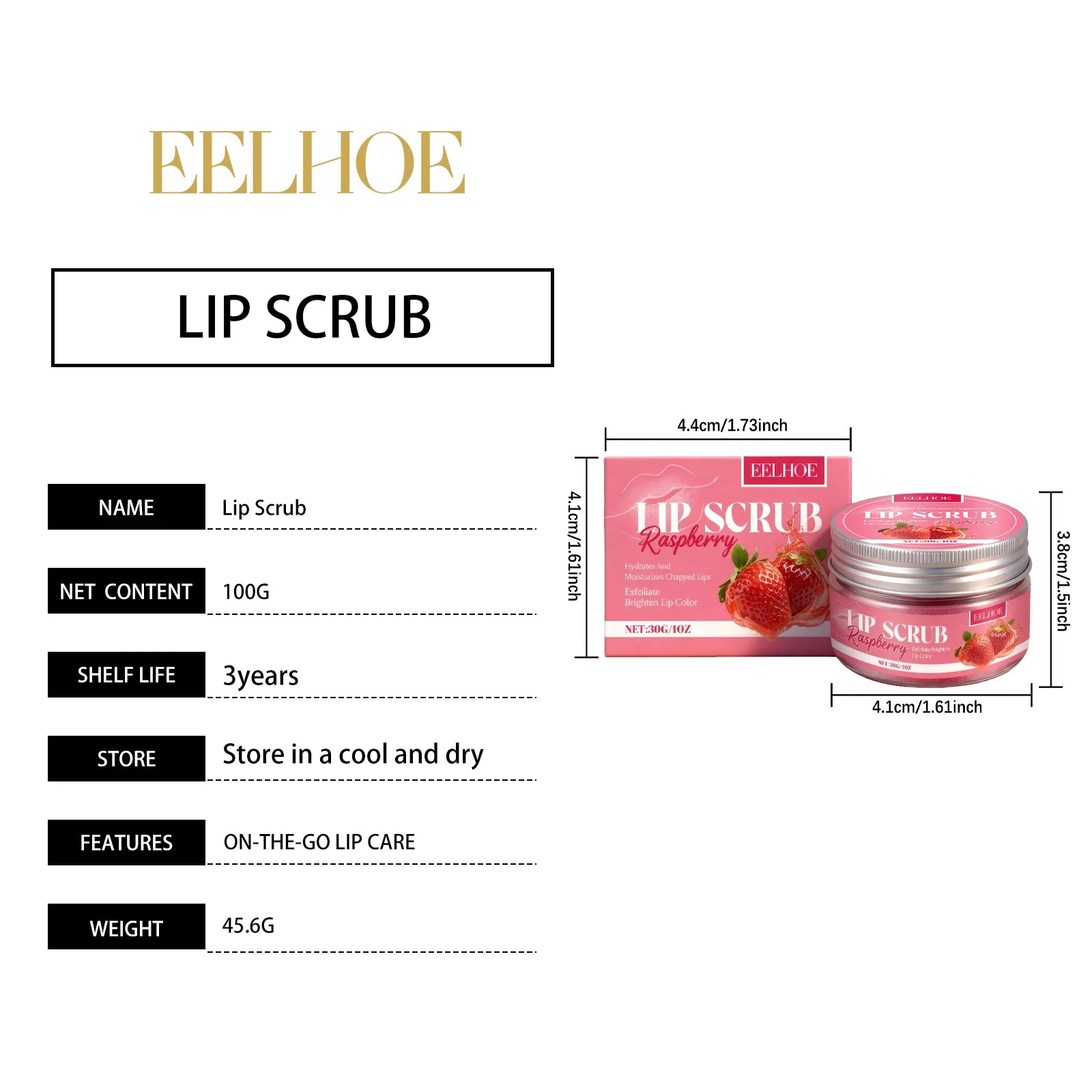 Aloe Lip Balm for Dry Lips: Natural Moisturizing Lip Treatment | Tidesmit Lip Care Lip Scrub Tidesmit