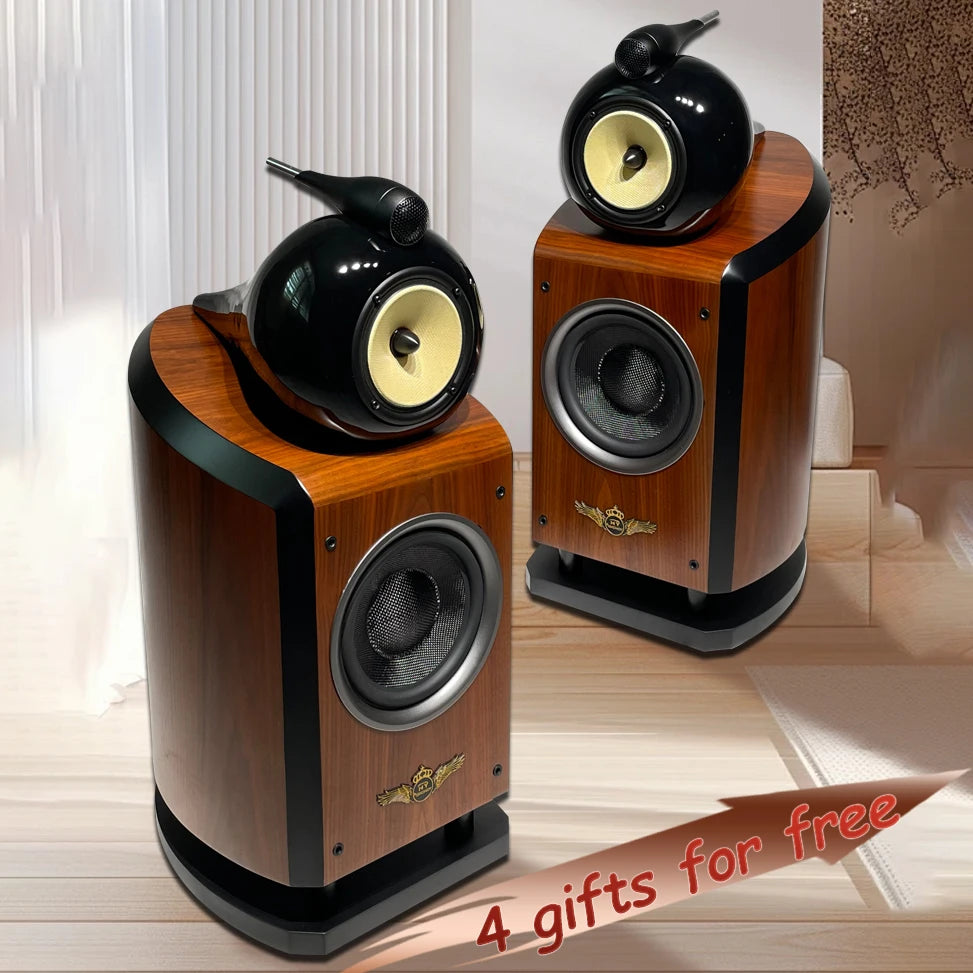 YOHONG GYH8 Nautilus three-minute frequency 8-inch bass fever HiFi high fidelity M3 high-end bookcase for home use