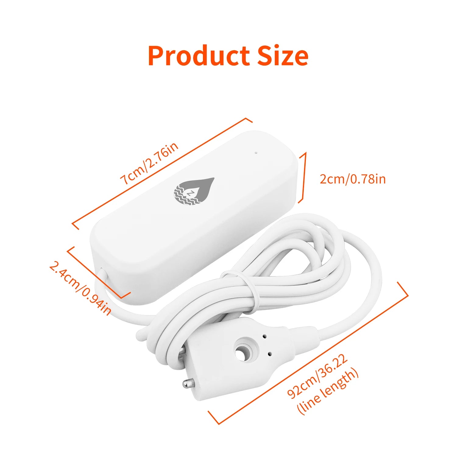 Smart WiFi Water Leak Sensor for Home Security | Tidesmit zigbee Tidesmit