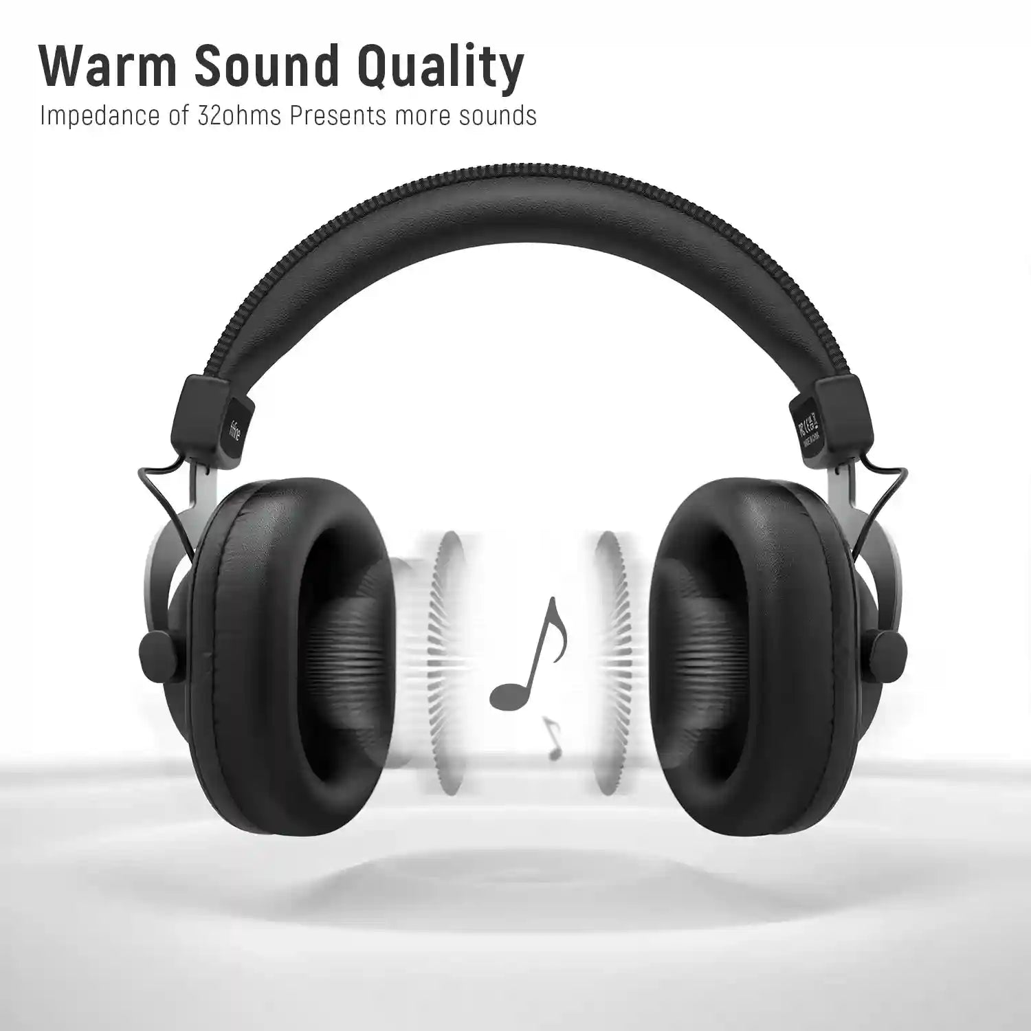 Wired Over-Ear Headphones with Memory Foam - PC, PS4 & PS5 Compatible Tidesmit