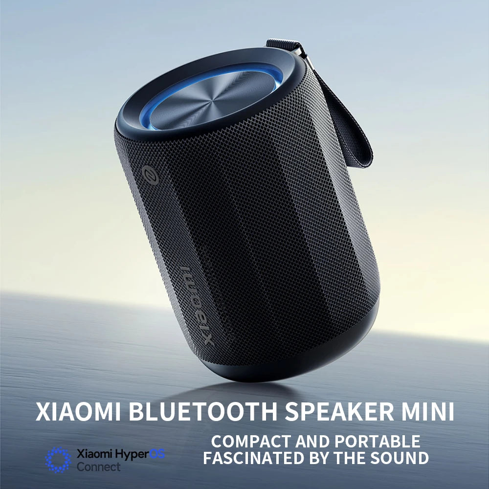 Original Xiaomi Bluetooth Speaker Mini is compact and portable, with an RGB ambient light ring offering customizable colors CN.