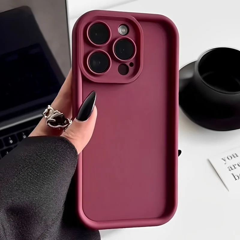 iPhone 17 Shock-Absorbing Soft TPU Silicone Case | Slim Fit Protection Tidesmit