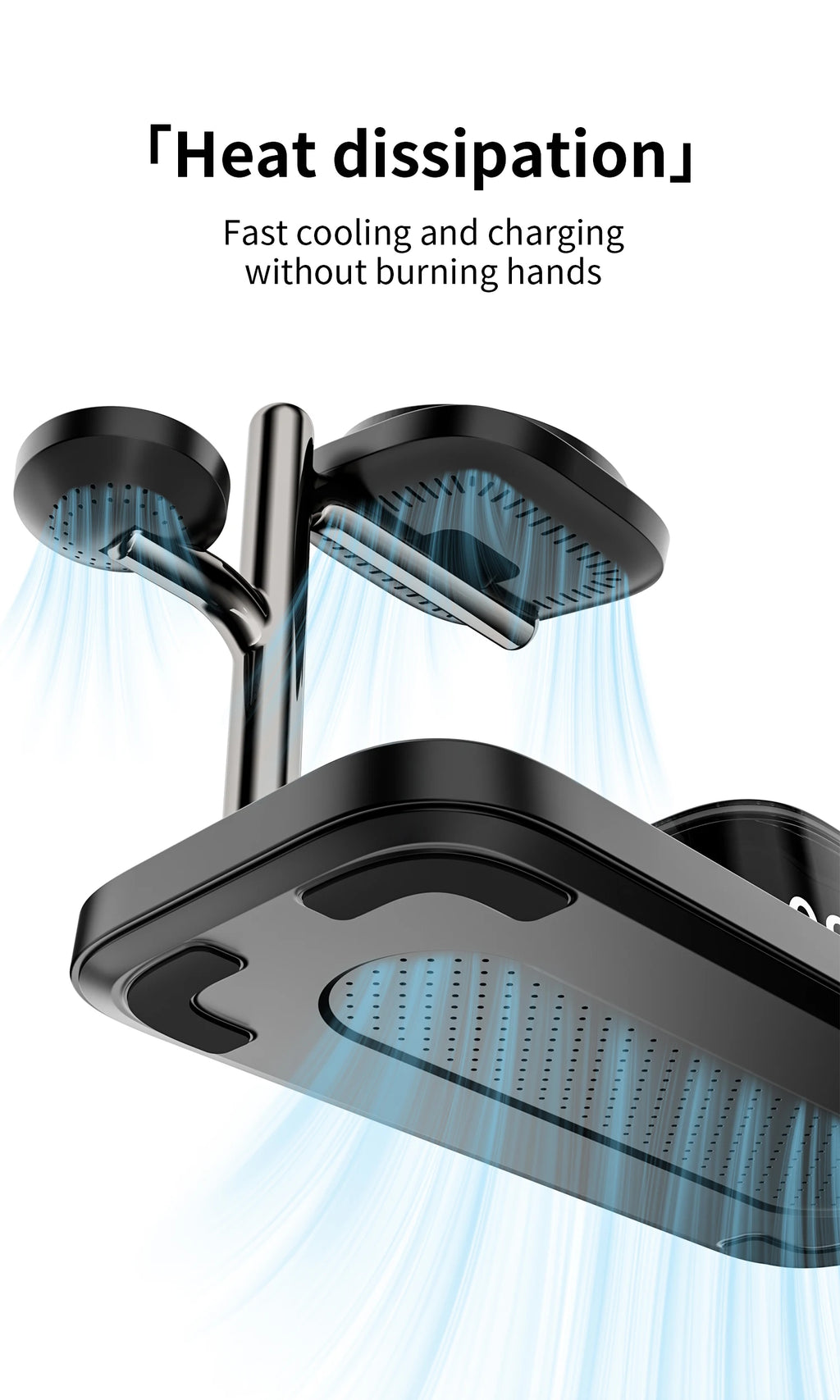 5-in-1 Magnetic Wireless Charger Stand with Speaker - 25W Qi2 Certified Tidesmit