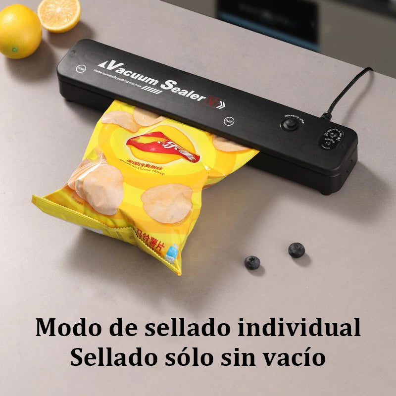 Vacuum sealing machine small food packaging machine fully automatic sealing cooked food compression plastic sealing machine