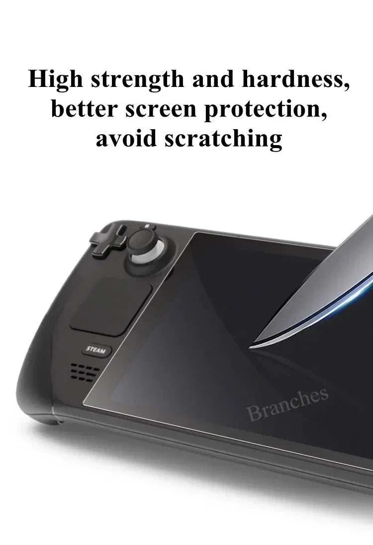 Steam Deck OLED Tempered Glass Screen Protector 9H Hardness (1-3 Pack) Tidesmit