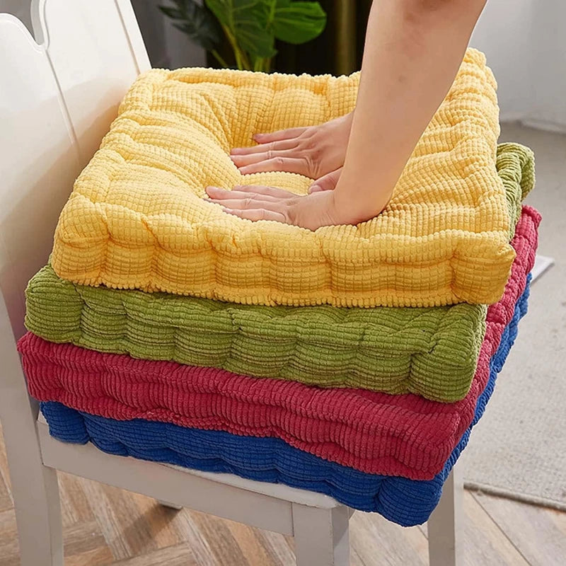 Meditation Floor Square Pillow For Seating On Floor Solid Tufted Thick Pad Cushion For Yoga Balcony Chair Seat Cushions Pouf 방석
