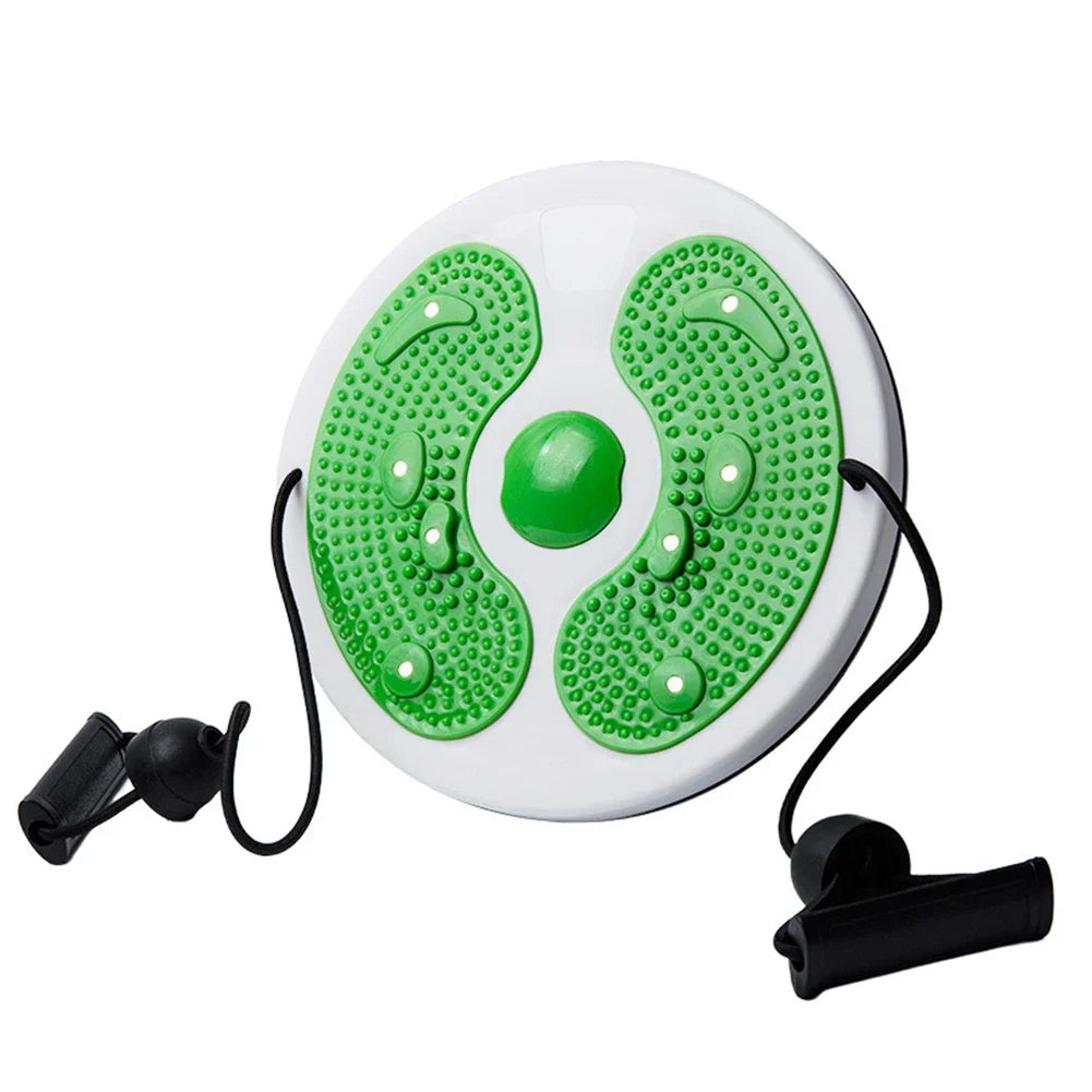 Waist Twisting Disc for Core Workout - Portable Fitness Board Body Shaping Massage Equipment Green Tidesmit