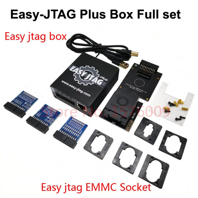 2026 ORIGINAL New Version Full Set Z3X Easy Jtag Plus Box Easy-Jtag plus box+ EASY JTAG EMMC 6 IN 1 socket
