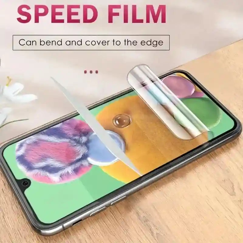 Samsung Galaxy Screen Protector - 3-Pack Anti-Scratch Hydrogel Film AE Tidesmit