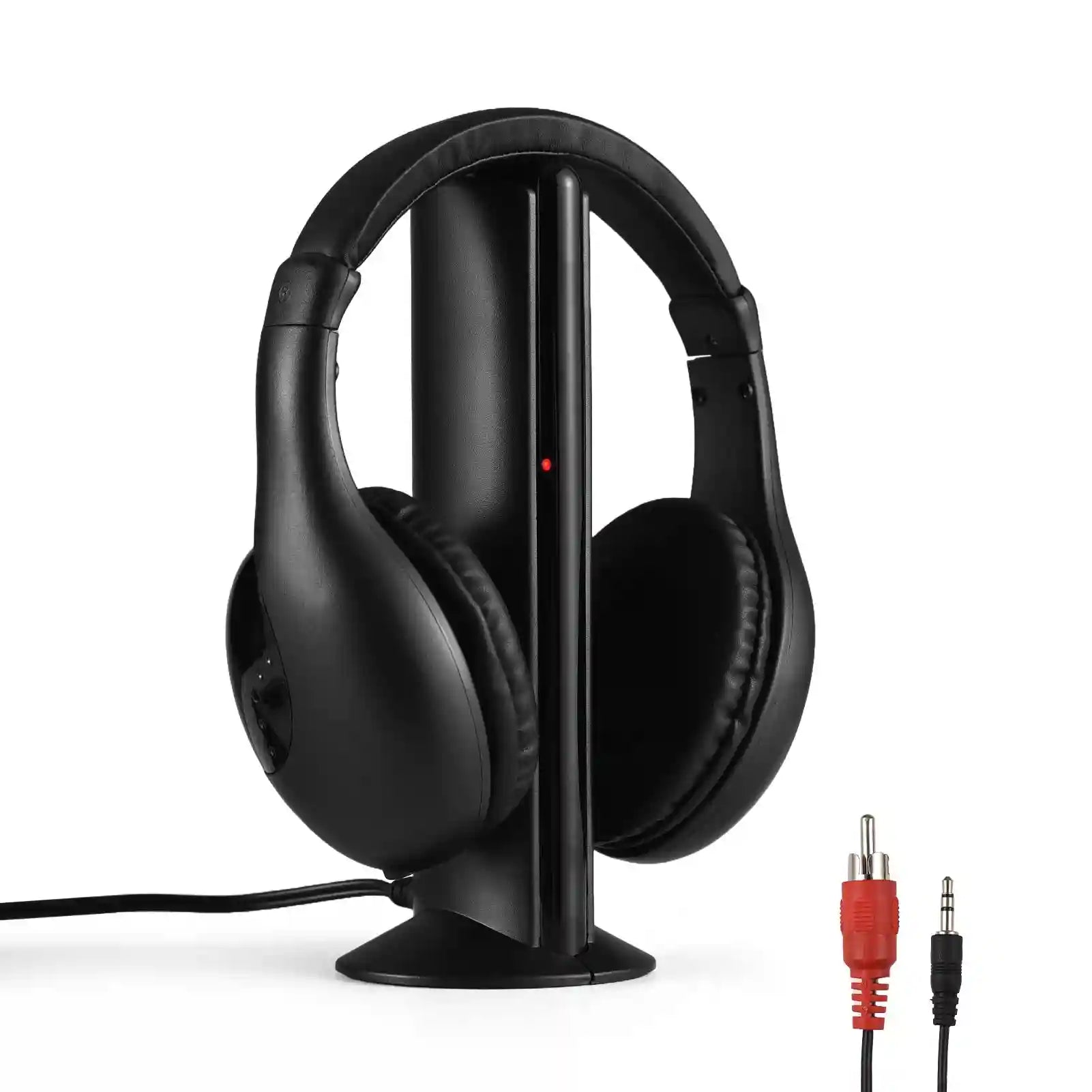 Wireless TV Headphones with Transmitter - 98ft Range, Low Latency Audio A Tidesmit