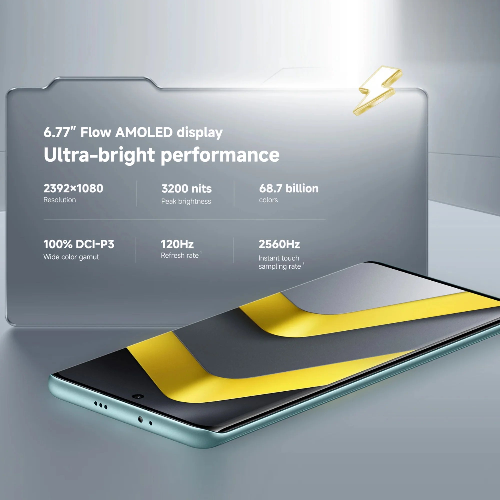 POCO M8 5G 8+256GB Global Version Snapdragon® 6 Gen 3 6.77" 120Hz Flow AMOLED display 7.35mm sleek 3D-curved design 5520mAh 45W