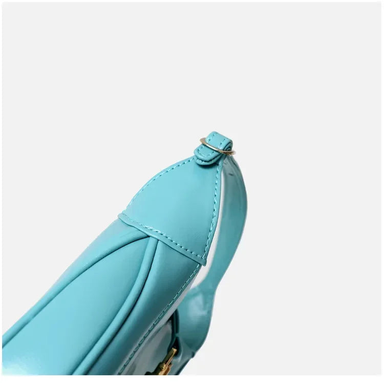 New High-quality Cowhide Women's Underarm Bag Handbag Zipper Opening Women's Bag Business and Casual Style