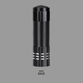UV LED Flashlight 9 Light Aluminum Torch - Portable Inspection Tool Black China Mainland Tidesmit