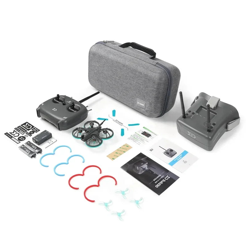 FPV Whoop Drone RTF 1S Analog Quadcopter - Precision Racing Setup Mode2 Left Throttle Tidesmit