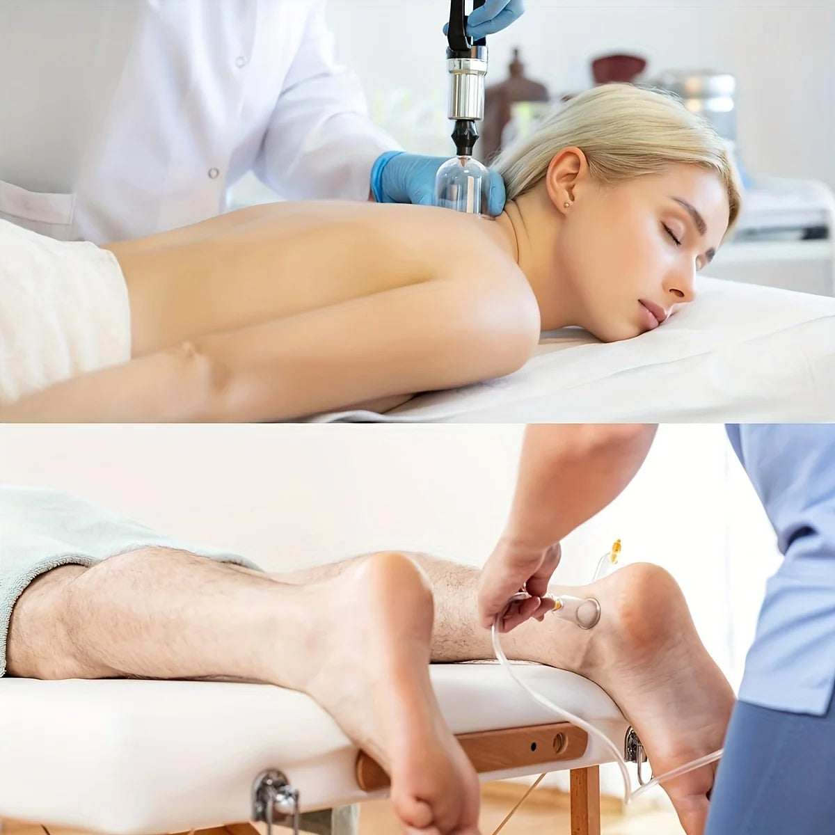 Cupping Therapy Set: 12-22 Piece Vacuum Suction Massage Kit Relaxation Treatment Tidesmit