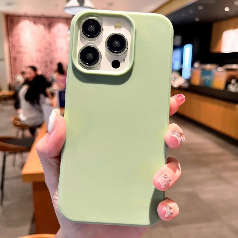 iPhone 16 Pro Max Case: Shock-Absorbing Military-Grade Matte Bumper Cover green Tidesmit