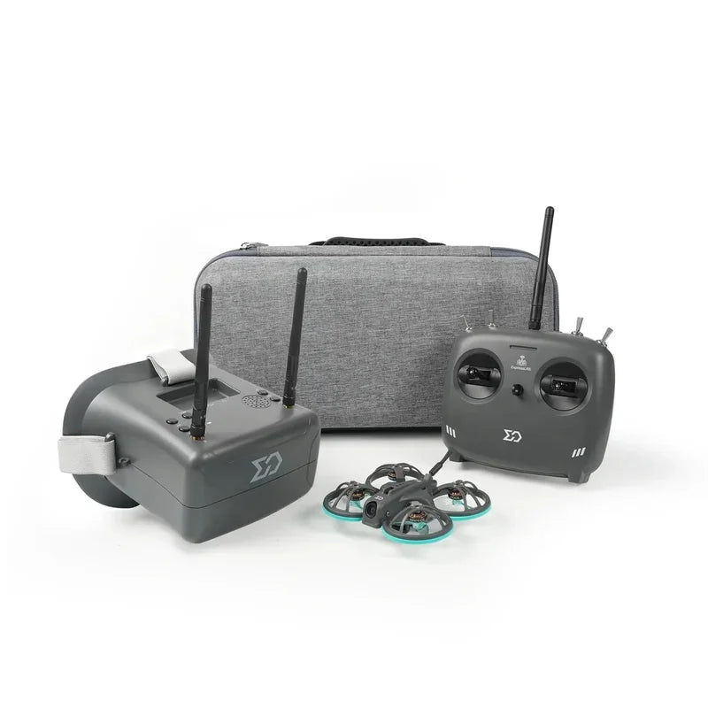 FPV Whoop Drone RTF 1S Analog Quadcopter - Precision Racing Setup Tidesmit