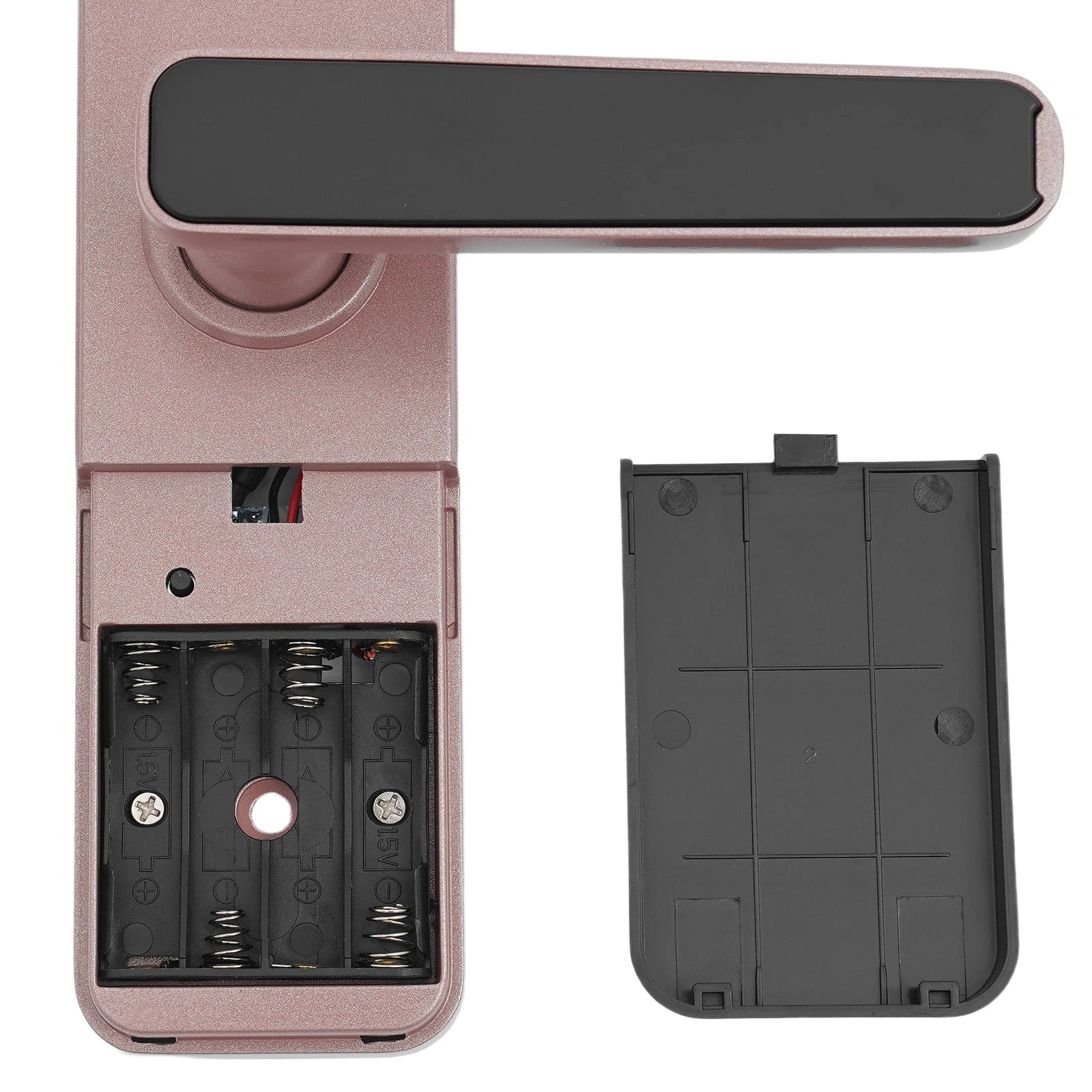 Smart Door Lock WiFi Tuya APP Fingerprint Keyless Entry Door Lock W/50 Fingerprints, 100 Passwords, Key & Temporary Password