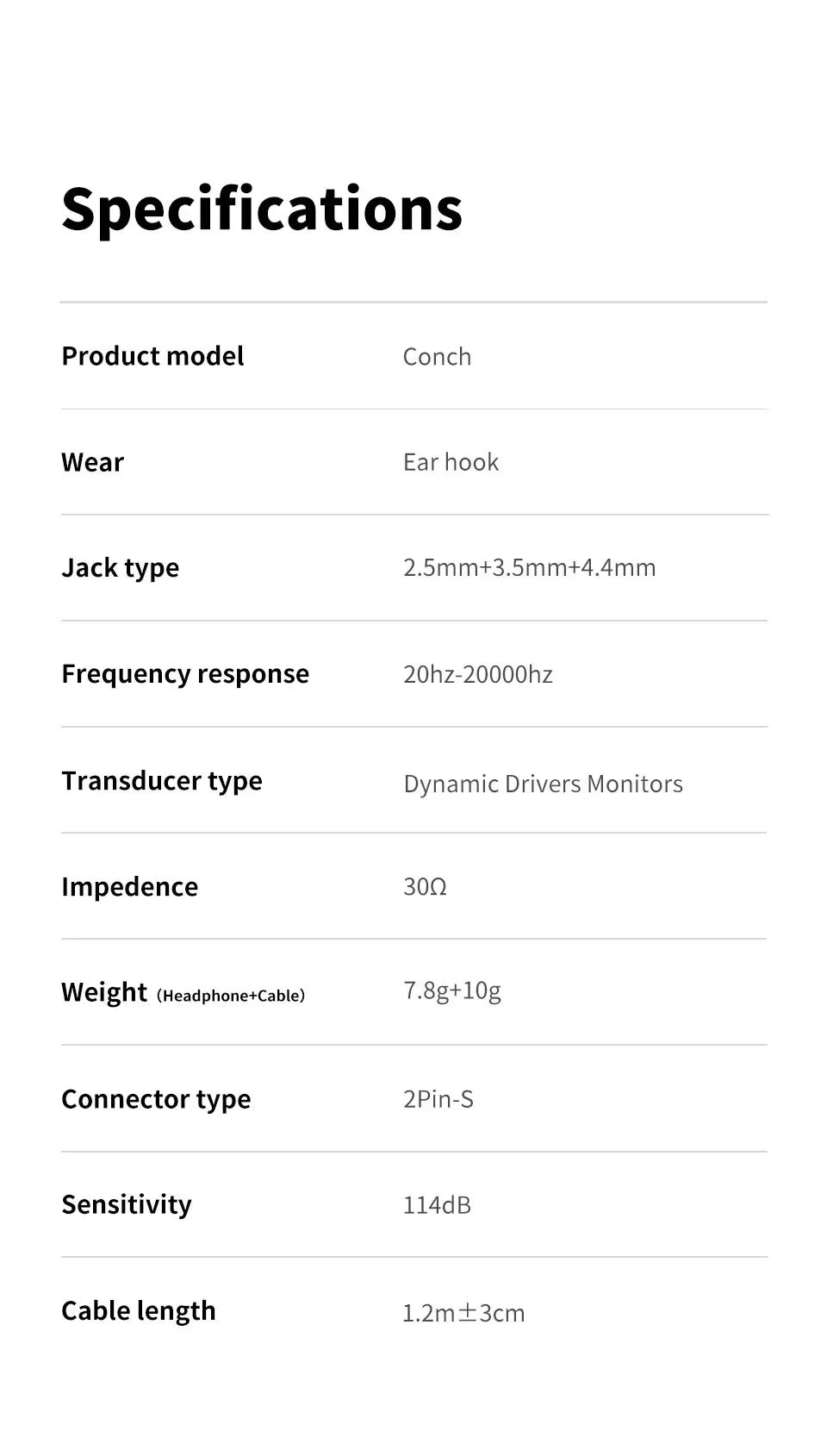 TRN Conch Earphone High-Performance DLC Diamond Diaphragm Dynamic in-Ear Monitors Music Monitors Tuning Wireless earbuds trn v80 Tidesmit