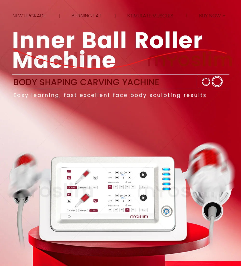 EMS Inner Ball Roller Massager - Deep Tissue Muscle Relief & Body Sculpting Body Shaping Massage Equipment Tidesmit