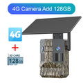 UCON 24MP Outdoor Solar Cellular Trail Camera Wildlife Camera Dual Screen Dual PIR Animal Detection 0.2s Triggered Night Vision