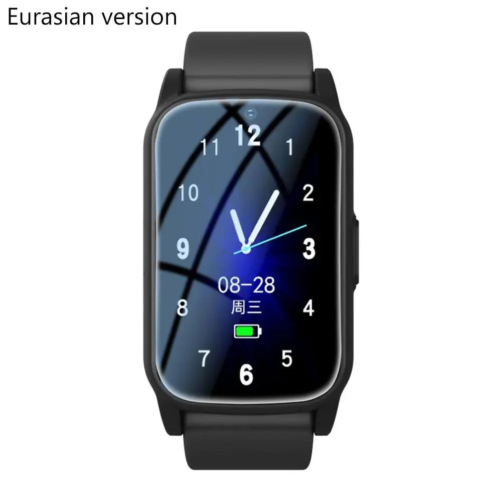 Elderly Smart Watch With Fall Detection GPS Tracking SOS Alert HD Video Call Waterproof Fitness Heart Rate Monitor For Seniors