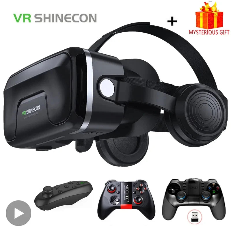 VR Headset for Smartphones: Immersive 3D Spatial Audio Glasses Tidesmit