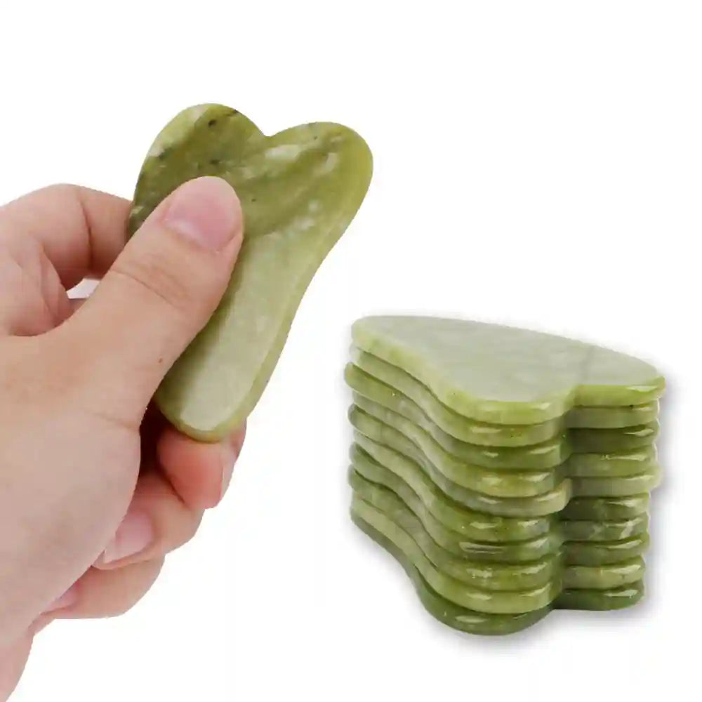 Violet Electric Massager - Rose Jade Roller & Gua Sha Set for Facial Tone Eye Massage Instrument Tidesmit