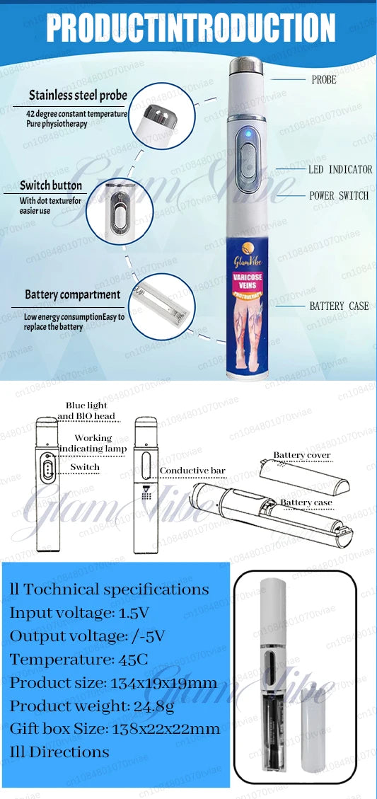 Valvular Insufficiency Relief Tool | Ergonomic Wellness Support Relaxation Treatment Tidesmit