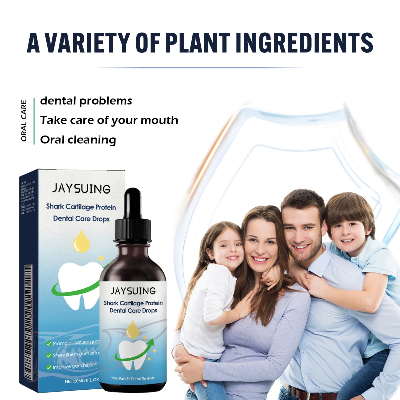 Tidesmit Rapid Repair Gums Serum for tooth sensitivity relief and daily oral health whitening treatment.