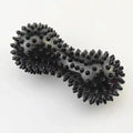 Spiky Massage Ball for Deep Tissue Muscle Relief - Durable PVC - Tidesmit Back Massage Instrument black Tidesmit