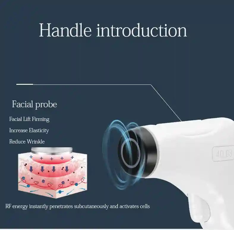 RF Face Lifting Machine for Skin Tightening and Wrinkle Reduction Eye Massage Instrument Tidesmit