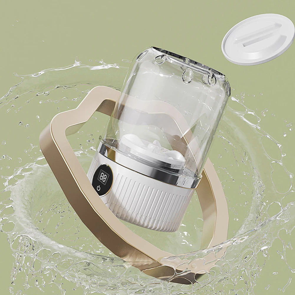 Tidesmit portable wireless mini washing machine for underwear and socks featuring compact rechargeable design