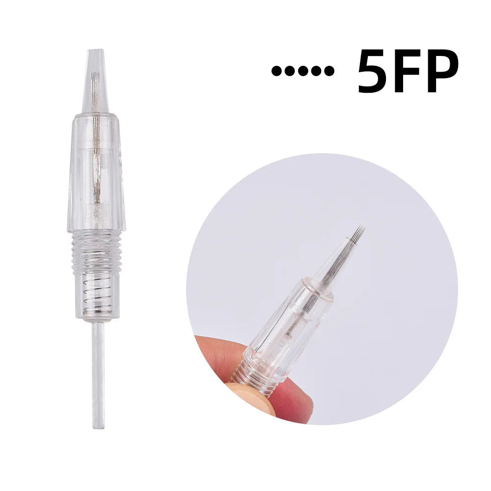 Tidesmit PMU Machine for Eyebrows and Lips – Precision Red Device Permanent Makeup Machines 5F Needles-30pcs Tidesmit