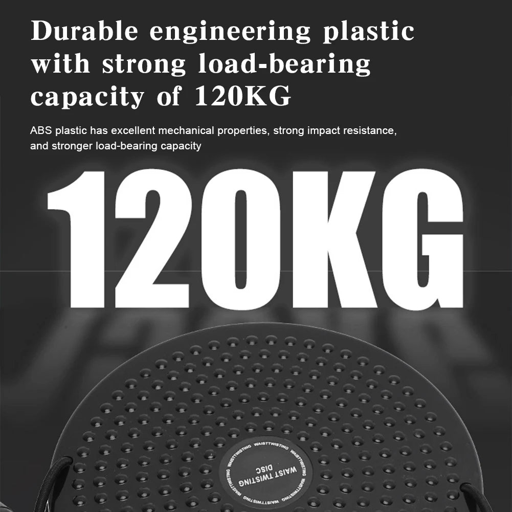 Waist Trainer Twisting Disc with Handles - Compact Fitness Equipment Body Shaping Massage Equipment Tidesmit
