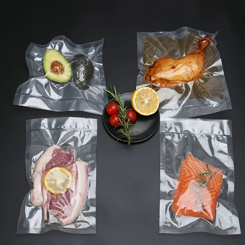 1Roll 12/20x500cm Vacuum Seal Bags - Durable, Tear-resistant, Easy-cut. Ideal For Sous Vide, Meal Prep, Beef Storage Kitchen